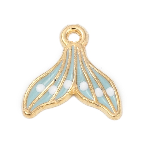 Alloy Enamel Pendants FIND-Z070-02G-02-1