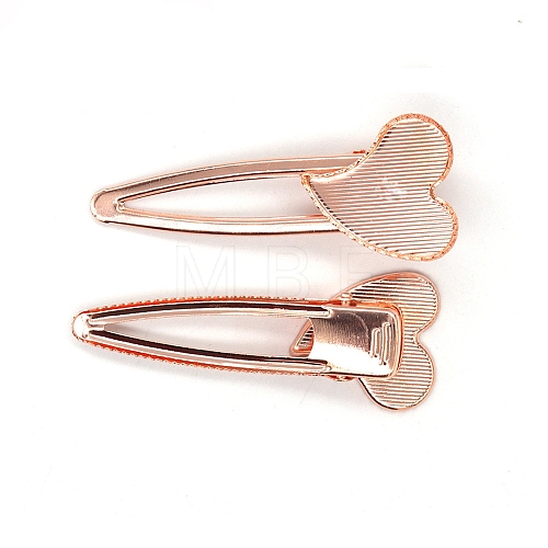 Iron Alligator Hair Clips Findings PW-WG652D4-03-1