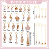 52Pcs Acrylic Hair Styling Tools OHAR-DR00005-2
