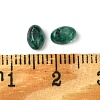 Synthetic Green Spot Jasper Cabochons G-A094-01A-34-3