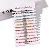 12Pcs 6 Style Glass Seed Braided Bead Bracelets Set PW-WG18531-01-3