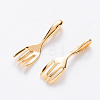 Brass Pendants X-KK-T049-034G-NF-2