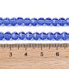 Transparent Glass Beads Strands LS-GLAA-G125-01A-06-4