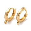 Brass Earring Findings KK-O100-02B-G-1