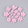 Frosted Acrylic Bead Caps KY-Q004-08H-2