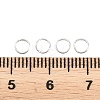 Brass Closed Jump Rings KK-D257-01P-09-3