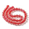 Resin Beads Strands GLAA-T035-01F-3