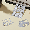 Pet Gog Frame Metal Cutting Dies Stencils DIY-GF0001-19-6