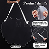 2Pcs Acrylic Clear Big Pendants TACR-GA0001-14A-4