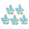 Alloy Enamel Pendants ENAM-R058-01A-1