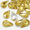 Pointed Back Glass Rhinestone Cabochons RGLA-T082-6x10mm-22-1