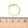 Brass Micro Pave Clear Cubic Zirconia Cuff Rings for Women RJEW-U047-24G-02-5