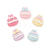 Opaque Resin Cabochons CRES-M037-08A-2