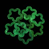 Luminous Transparent Acrylic Beads OACR-Q204-28-4