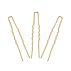 Hair Accessories Iron Hair Forks Findings OHAR-TAC0002-01G-1