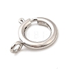 Brass Spring Ring Clasps KK-D407-20P-D-2