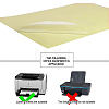Transparent PET Film Adhesive Paper Sticker AJEW-BC0005-28-4