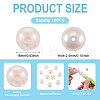 10Pcs Resin Beads PACR-TA0001-33K-5