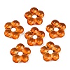 Transparent Glass Beads GLAA-F129-01-2