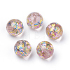 Printed Glass Beads GFB-Q001-12mm-D02-1