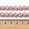 Electroplated Shell Pearl Beads Strands BSHE-G041-8mm-05-2