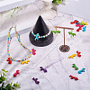 10Pcs Synthetic Turquoise Beads G-TADJ0001-01C-5