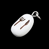 Brass Enamel Pendants KK-CBA10BC-03A-2