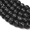 Natural Larvikite Beads Strands GSR20mmC128-3