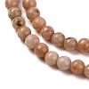 Natural Orange Quartz Beads Strands G-P551-A01-01-4