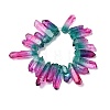 Two Tone Natural Quartz Crystal Beads Strands G-Z131-K01-03-3