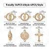 DIY Religion Jewelry Making Findings Kits DIY-TA0008-05-13