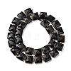 Natural Obsidian Beads Strands G-F839-A33-01-5