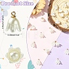 30Pcs Opaque Resin Imitation Pearl Charms FIND-YW0009-02-3