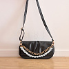 2Pcs 2 Colors Imitation Pearl Beads Bag Straps FIND-LP0004-55-3