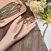 12Pcs Zinc Alloy Hook Bookmarks AJEW-SC0004-42-3