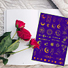 Globleland 4 Sheets 4 Styles Divination Theme PVC Plastic Stamps DIY-GL0004-86A-3