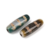 Tibetan Style dZi Beads TDZI-E004-62-2