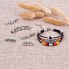 Kissitty Tibetan Style Alloy Tube Beads PALLOY-KS0002-05-40