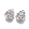 Tibetan Style Zinc Alloy Lucky Kitten Charms PALLOY-ZN63199-AS-2
