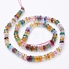Faceted Glass Rondelle Beads Strands X-GF3x6mm-5-6