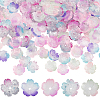 500Pcs Luminous Transparent Resin Beads RESI-SC0003-51-1