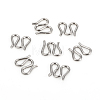 304 Stainless Steel Hook Clasps STAS-I149-13P-1
