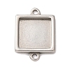 304 Stainless Steel Connector Cabochons Settings STAS-H240-69P-1