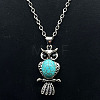 Fashionable Alloy Pendant Necklaces TA1820-13-1