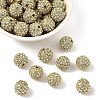Alloy Rhinestone Beads RB-A034-12mm-A01G-1