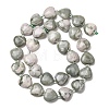Natural Peace Jade Beads Strands G-B022-31C-01-5