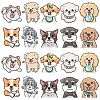 20Pcs 10 Styles Acrylic Cabochons SACR-CJ0001-87-1