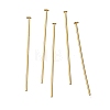 Brass Flat Head Pins KK-H502-01D-G-1