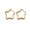 201 Stainless Steel Hoop Earrings EJEW-Z137-02G-05-4