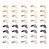  Jewelry 40Pcs 20 Style 304 Stainless Steel Stud Earring Findings STAS-PJ0001-23-15